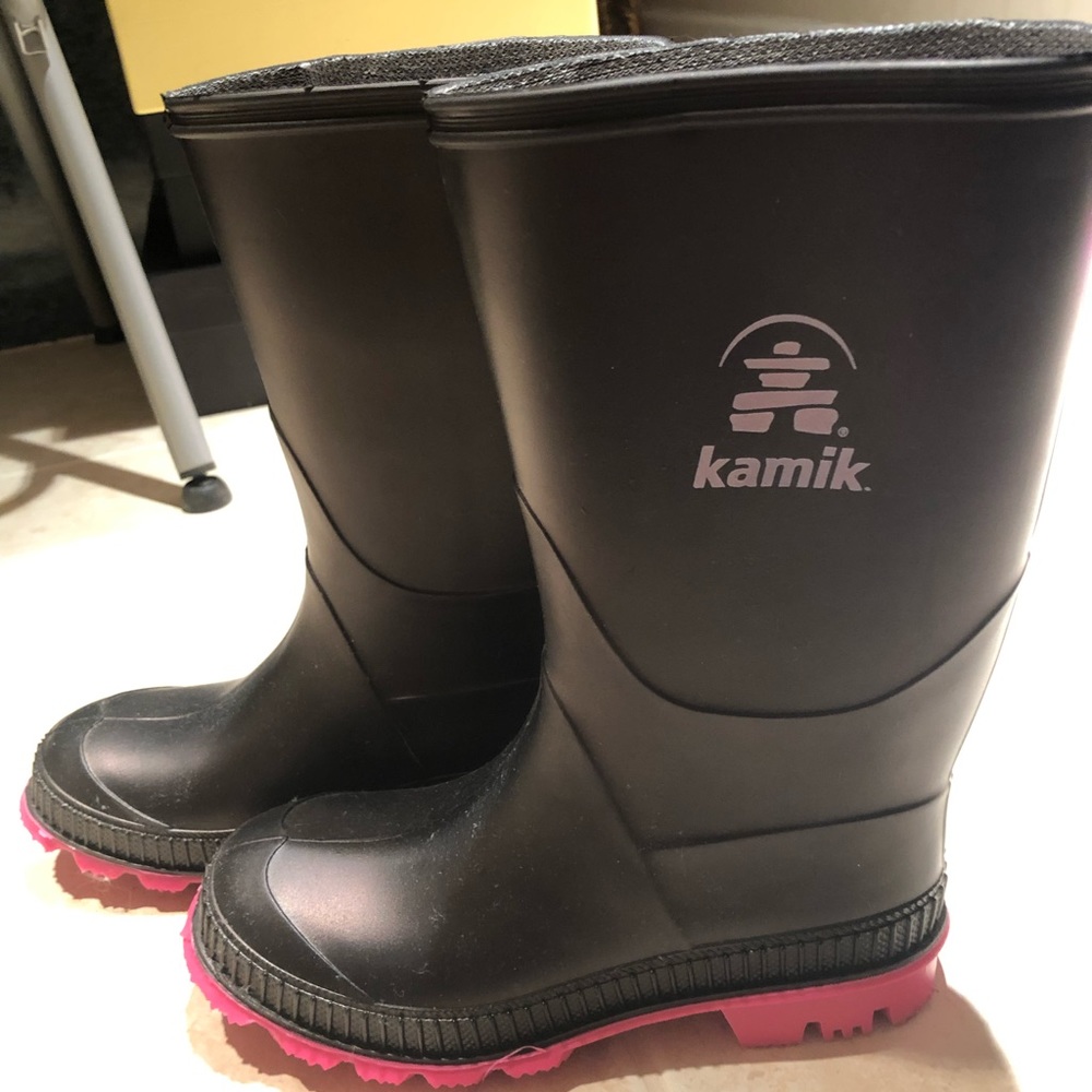 Kamik Girls Rain Boots sz 1
